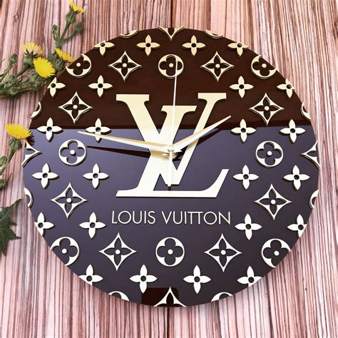 louis vuitton clock|louis vuitton wall clock.